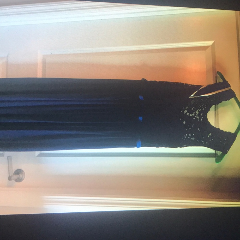 Floor length bridesmaid dress